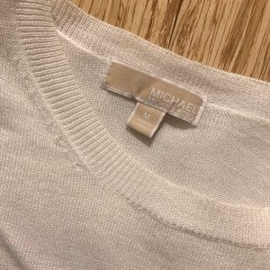 Michael Kors lightweight crew pullover sweater